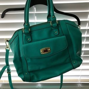 Merona Turquoise Handbag Excellent Condition